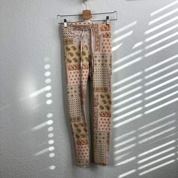 The Upside Carmen Bandana Leggings Athleisure Southwest Western Anthropologie - Picture 3 of 11